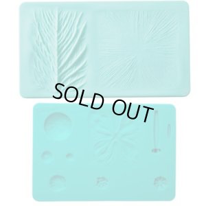 画像1: Wilton　シュガークラフト/フラワーインプレッションマット　2枚組 (1)