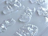 画像1: チョコレート型 うさぎ&バスケット