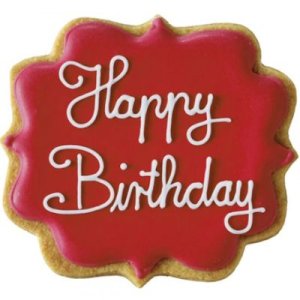 画像2: ドイツ/BIRKMANN クッキー型 (ステンレス) ラベル/メッセージ 9cm  (2)