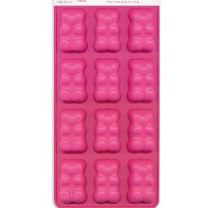 画像2: フランス製 シリコンモールド テディベア 12個取 (2)