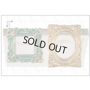 画像1: イギリス製/シュガークラフトシリコン抜き型　フレーム（彫刻）　2種類 (1)