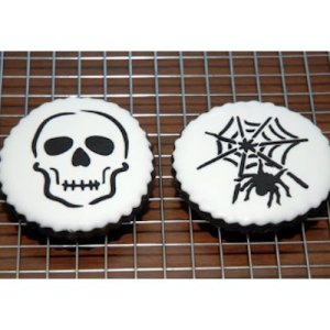 画像2: Mサイズ/ステンシルセット スケアリーハロウィン 3種類 (2)