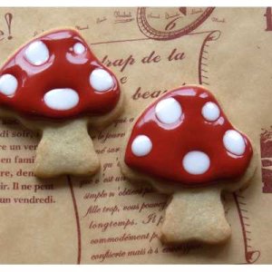 画像2: ドイツ/Stadter(ステンレス) クッキー型 キノコII 5cm (2)