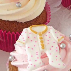 画像7: イギリス製/シュガークラフト/シリコン抜き型 ベビークローズウォッシングライン (7)