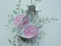 画像1: カラークッキー型　帽子を被った雪だるま　（ホワイト）