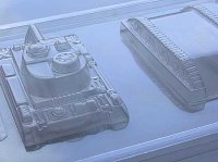 画像2: ３Dチョコレート型　アーミー/戦車