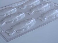 画像3: チョコレート型 魚 6個取