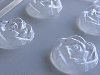 画像2: チョコレート型 バラ 12個取