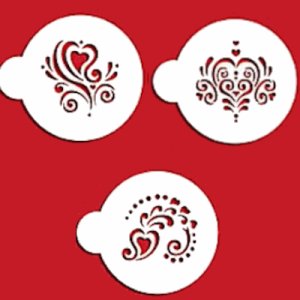 画像2: Sサイズ/ステンシルセット アモーレ 3種類 (2)