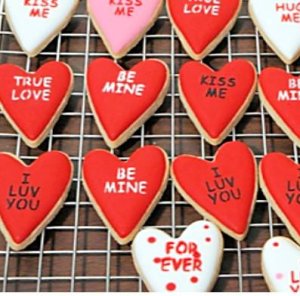 画像3: Sサイズ/ステンシルセット バレンタインレター 6種類 (3)