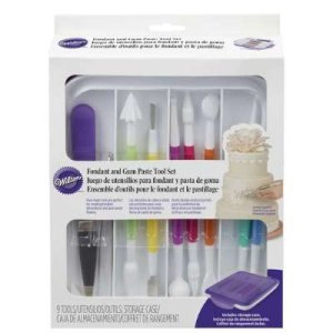 画像2: Wilton フォンダンガムペーストツールセット 収納ボックス付 (2)