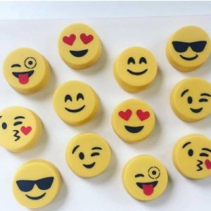 画像2: Sサイズ/ステンシルセット  絵文字 6種類 (2)