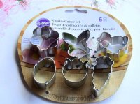 画像1: Wilton ミニクッキー型セット バスケット/イースター 6個入り