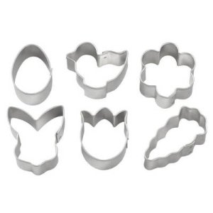 画像1: Wilton　ミニクッキー型セット　バスケット/イースター　6個入り (1)