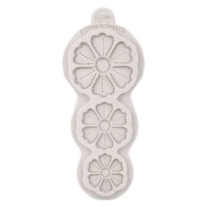 画像2: イギリス製/シュガークラフトシリコン抜き型 ステッチフラワー　プリティペタル　３種類 (2)