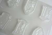 画像1: チョコレート型　墓　6種類