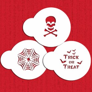 画像1: Sサイズ/ステンシルセット　ミニ Trick Or Treat 　3種類 (1)