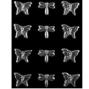 画像1: チョコレート型 蝶&トンボ  (1)