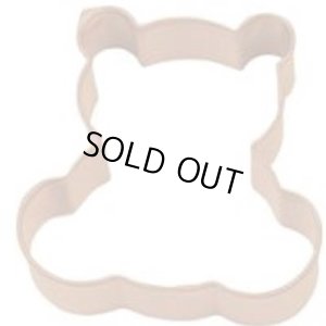 画像1: カラークッキー型（ブラウン）　テディベア (1)