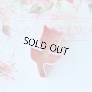 画像2: ミニカラークッキー型(ピンク) チューリップ(ミニ) (2)