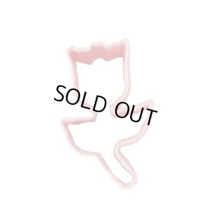 画像1: ミニカラークッキー型(ピンク) チューリップ(ミニ) (1)