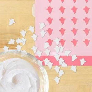 画像3: DIYスプリンクル用ステンシルセット　ハロウィン（コウモリ、猫、幽霊）3種類セット (3)