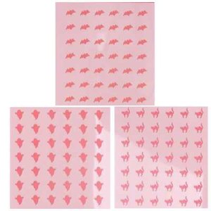 画像1: DIYスプリンクル用ステンシルセット　ハロウィン（コウモリ、猫、幽霊）3種類セット (1)