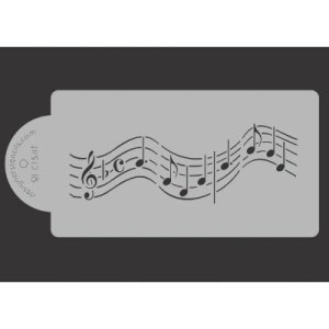 画像1: Lサイズ/ステンシル 譜面  約15cm (1)