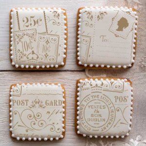 画像2: アメリカ製　ステンシルプレート 　ヴィクトリアンポストカード (2)