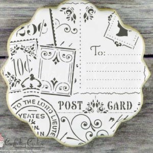 画像3: アメリカ製　ステンシルプレート 　ヴィクトリアンポストカード (3)