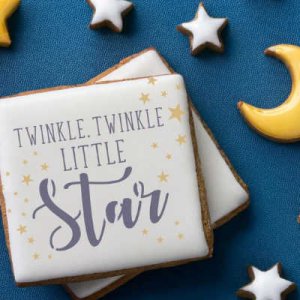 画像1: アメリカ製　ステンシルプレート　Twinkle Twinkle  (1)