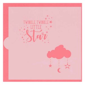 画像3: アメリカ製　ステンシルプレート　Twinkle Twinkle  (3)