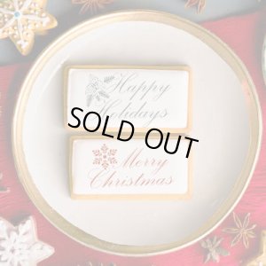 画像2: アメリカ製　ステンシルプレート　スクリプトスタイルクリスマス　２種類 (2)