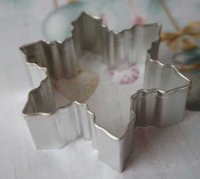 画像1: クッキー型 雪の結晶 約7.5cm