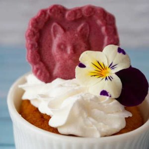 画像5: チョコレート型   ハートフレームの猫　12個取 (5)