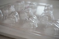 画像3: チョコレート型 クリスマスアイテム(深め)ツリー  雪だるま  サンタクロース 3種類