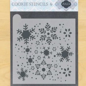 画像2: JULIA  USHER／ステンシルプレート　スノーフレーク／Peace (2)