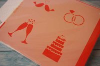 画像1: アメリカ製 ステンシルプレート ウエディングベル 4種類