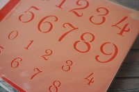 画像1: アメリカ製　ステンシルプレート　ナンバー　２種類