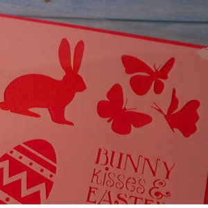 画像2: アメリカ製　ステンシルプレート 　イースター　４種類 (2)