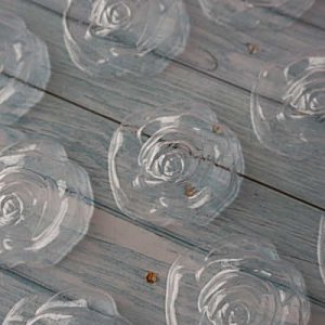 画像3: チョコレート型　咲いたバラ　12個取 (3)