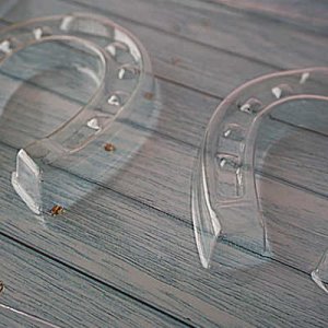 画像2: チョコレート型　馬の蹄　2個取 (2)