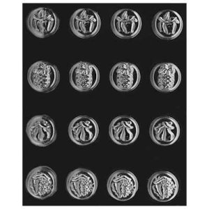 画像1: チョコレート型　果物　４種類　 (1)