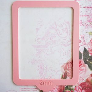 画像2: クレイクラフト用　厚み調整ミニガイド　厚み2mm (2)