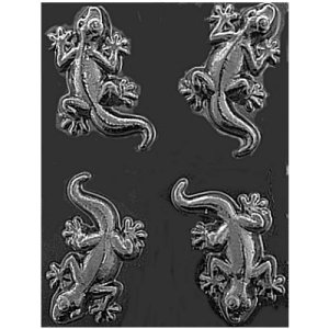 画像2: チョコレート型 トカゲ (2)