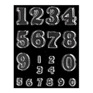 画像1: チョコレート型　数字　大小　 (1)