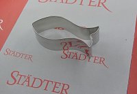 画像1: ドイツ/Stadter（ステンレス）　クッキー型　小魚