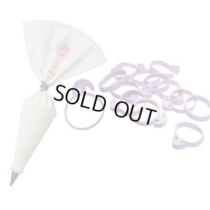 画像1: Wilton 絞り袋用バンド　12個入 (1)