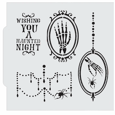 新入荷／ハロウィンステンシルプレート入荷